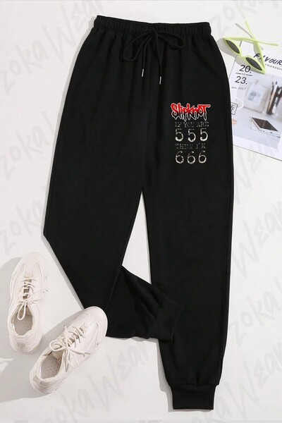 ZOKAWEAR Unisex Slipknot V41 Printed Sweatpants