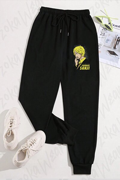 ZOKAWEAR Unisex One Piece Sanji Printed Sweatpants