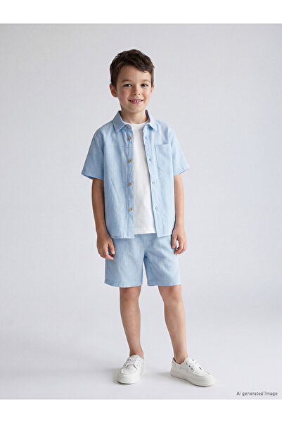 LC Waikiki Lcw Kids Blue Boys' 3-Piece Set