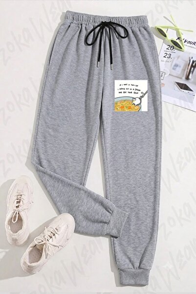 ZOKAWEAR Unisex Cats in Soup Printed Sweatpants