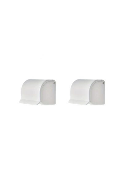 Choice3 White 2pcs 2/1Pcs Manual Shaver Storage Rack Bathroom Storage and Org...