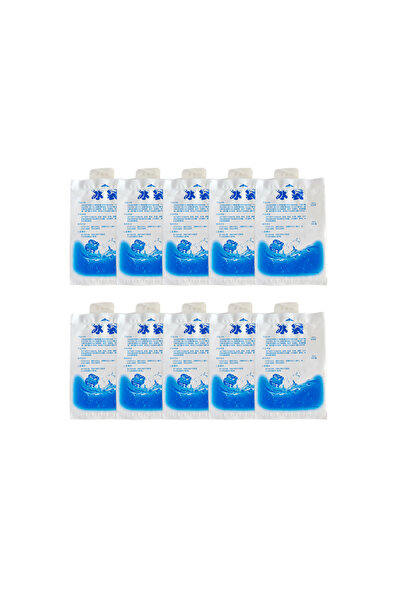 choice2 100ml-10pcs Ice Pack Reusable Gel Cold Bag Food Ice Packs Painful Col...