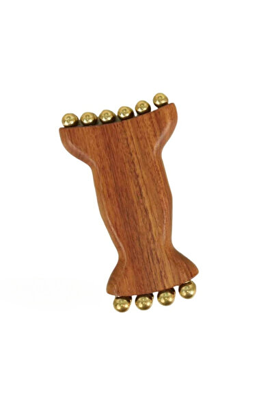 Choice3 Type A Meridians Massage Comb Copper Sandalwood Meridians Fine Tooth ...