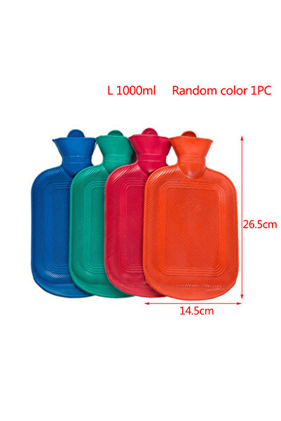 Choice1 1000ml 500/1000ml Water Injection Hot Water Bag Thick Hot Water Bag W...