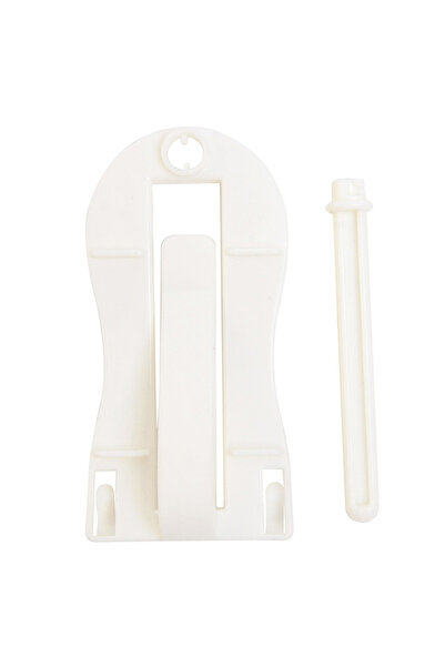 Choice1 WHITE Bird Veggie Clip Holder Easy Install Chew Toy Parrot Cage Acces...