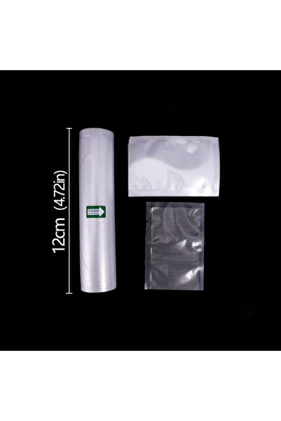 Choice1 1pack 12X500cm 500cm/Roll Kitchen Vacuum Sealer Bags Reusable Roll Fr...