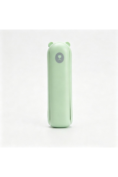 choice2 green USB charging small fan, mini fan, foldable handheld eyelash fan...