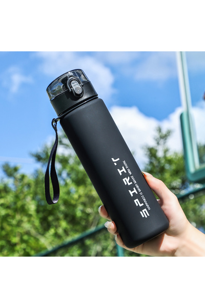 Choice3 800ml black A 800ml Direct-Drinking Large-Capacity Gradient Scale Wat...