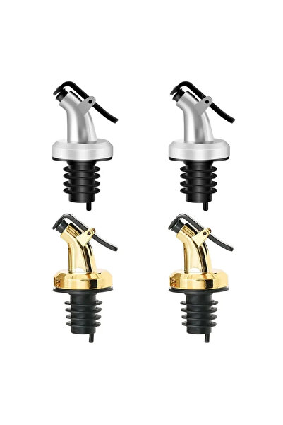 Choice6 4Pcs Mix 1-4Pcs Wine Bottle Stopper Olive Oil Pourer Dispenser Bar Ba...