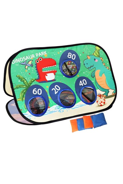Rao Joc pentru Copii, Aruncarea Sacilor cu Nisip, Sageti, 8 Mingi, 4 Saci, Ge...
