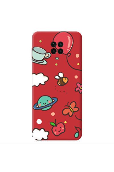 Other Xiaomi Redmi Note 9 Pro cute little ones Red Colored Silicone TPU Θήκη