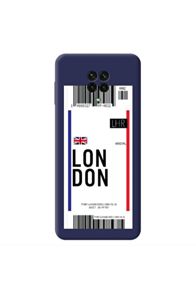Other Xiaomi Redmi Note 9 Pro London Arrival Dark blue Colored Silicone TPU Θήκη
