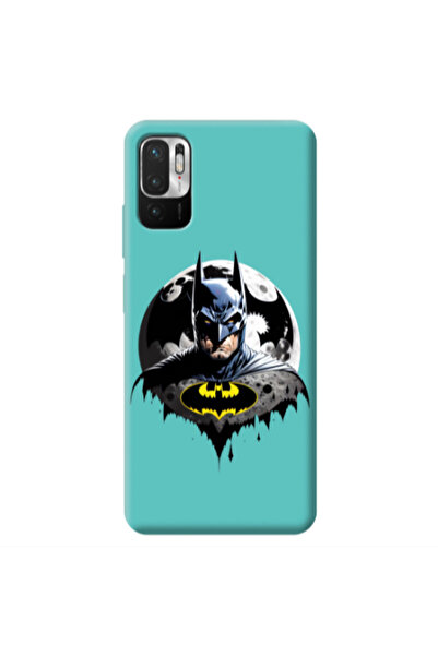 Other Xiaomi Redmi Note 10 Pro 5G Batman 3 Turquoise Colored Silicone TPU Θήκη
