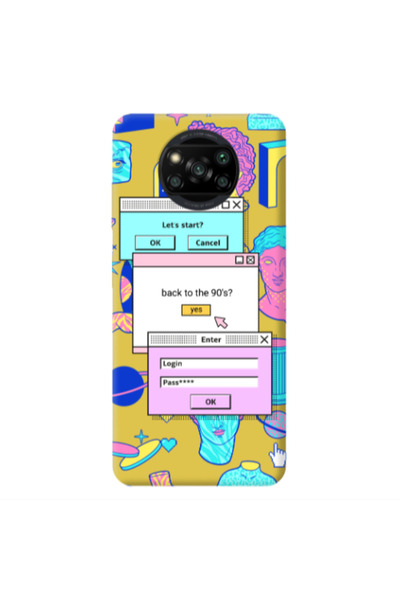 Other Xiaomi Poco X3 /X3 Pro Enter Login Yellow Colored Silicone TPU Θήκη