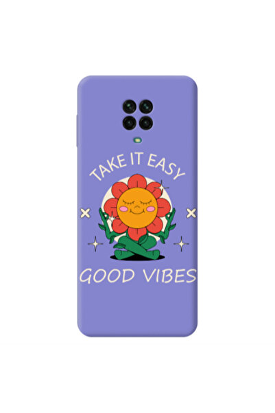 Other Xiaomi Redmi Note 9 Pro Take It Easy Purple Colored Silicone TPU Θήκη