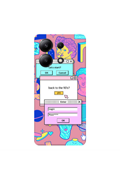 Other Xiaomi Redmi Note 13 4G Enter Login Pink Colored Silicone TPU Θήκη