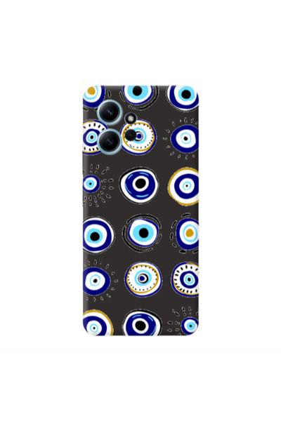Other Xiaomi Redmi Note 12 4G Beads Black Colored Silicone TPU Θήκη