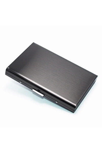 Choice4 Black Rfid Holder Men Wallets Aluminium Slim Mini Wallet Male Purse P...
