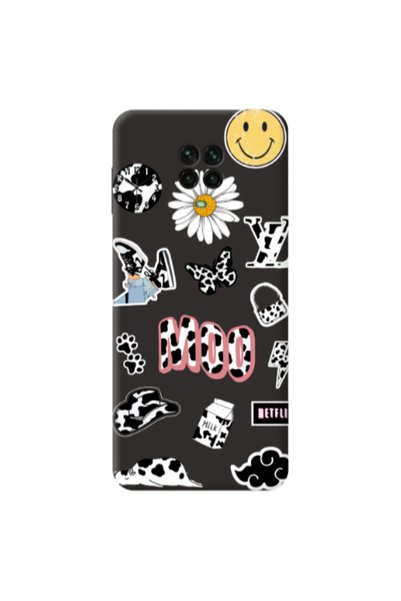 Other Xiaomi Redmi Note 9 Pro Find Yourself 6 Black Colored Silicone TPU Θήκη