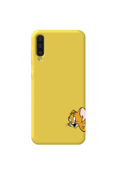 Other Samsung A70 Jerry 2 Yellow Colored Silicone TPU Θήκη
