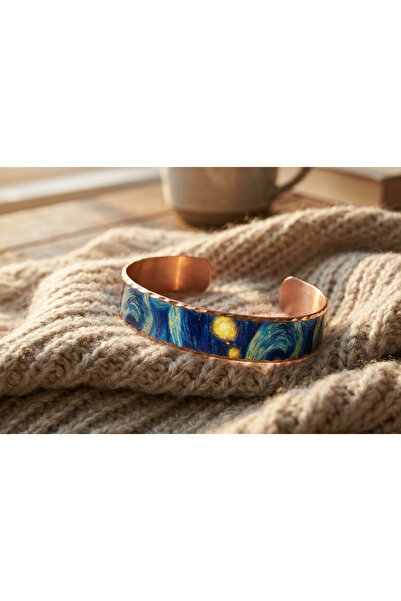 Erol Bakır New Series 2058 Bijouterie Bracelet 100% Handmade Copper