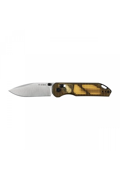 OEM Cutit pliant Kizer Assassin, Nitro V, ULTEM, 76g, negru