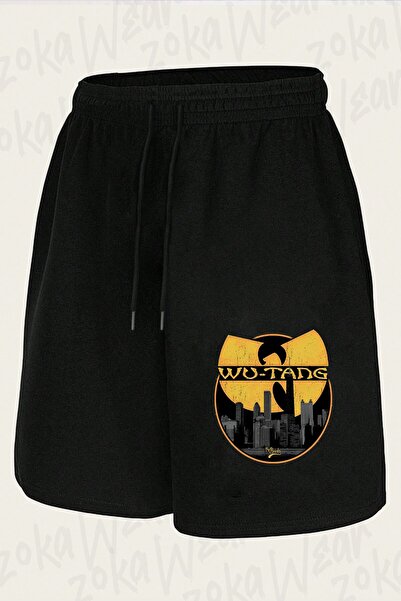 ZOKAWEAR شورت مطبوع بتصميم Wu Tang Clan v7 للجنسين