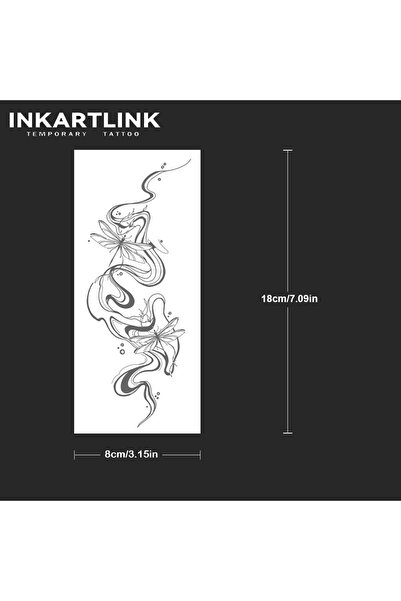 Choice 294-0818L Dragonfly Temporary Tattoo,Lasts To 15 Days New Technology M...
