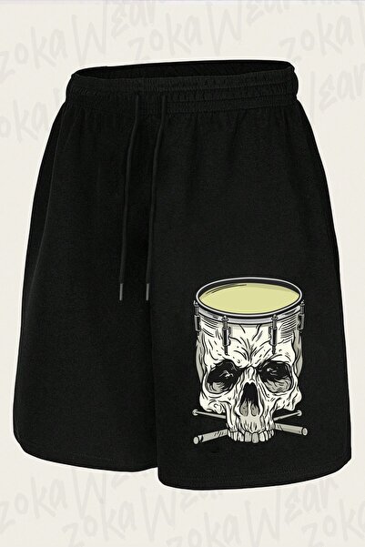 ZOKAWEAR Unisex Bateri V6 Design Printed Shorts