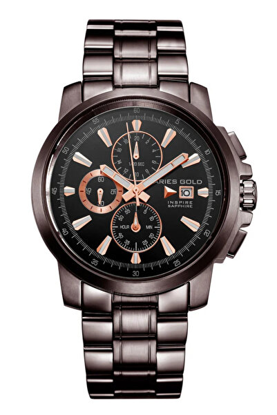 Aries Gold G 7301 Cf-Bkrg Men's Wristwatch