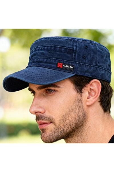 Choice One Size Navy Blue 1pc Spring and Autumn Flat Top for Men and Women So...