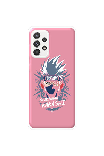 Other Samsung A72 Anime Mangoo Pink Colored Silicone TPU Θήκη