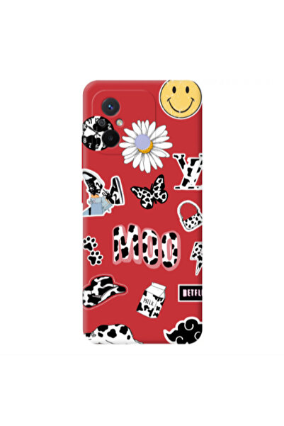 Other Xiaomi Redmi 12C Find Yourself 6 Red Colored Silicone TPU Θήκη