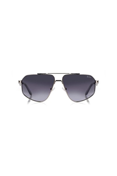 Lee Cooper Unisex Polarized Sunglasses Silver Mirror Lens - LCU10243C2