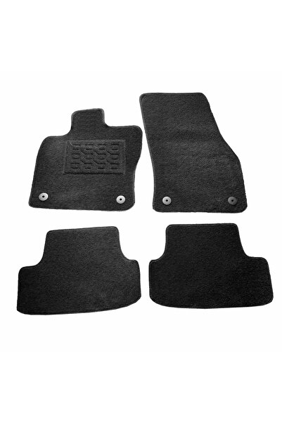 Best Auto Vest Covorase mocheta Vw T-Roc 2017-prezent, Negre, set de 4 Buc.
