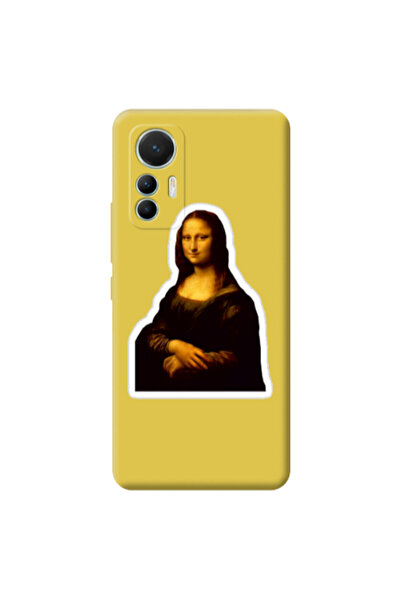 Other Xiaomi Mi 12 Lite Davinci Yellow Colored Silicone TPU Θήκη