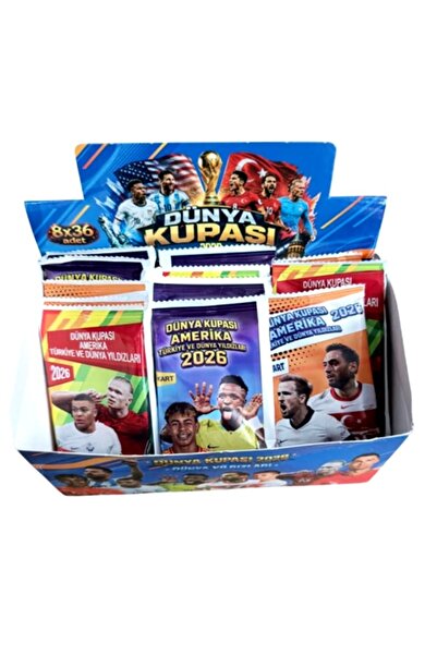 Kika World Cup Card 2026 8Li - 5 Packs