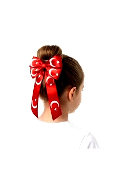 Vatan Flag Satin Buckle with Star and Crescent