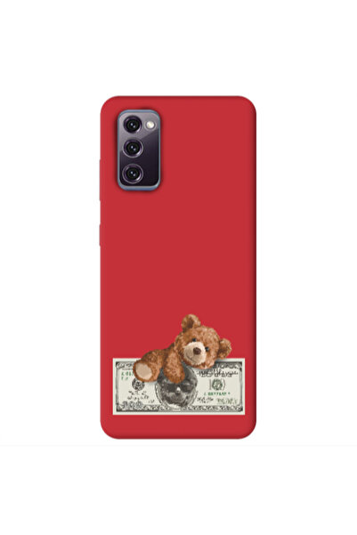 Other Samsung S20 FE Money Style Red Colored Silicone TPU Θήκη