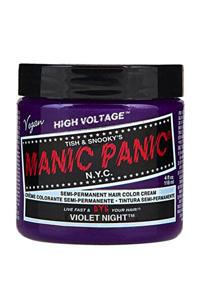 Manic Panic Vopsea Directa Semipermanenta - Classic, nuanta Violet Night, 118 ml