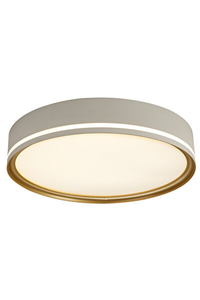erstecup Φωτιστικό οροφής Cleo 32W 1920lm 4000K, λευκό+χρυσό, Erste, erstecup...