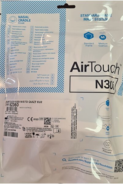 Resmed Airtouch N30i Burun Maskesi M Beden