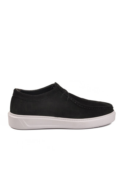 AYK'S Black Nubuck Men's Casual Shoes 1614 m