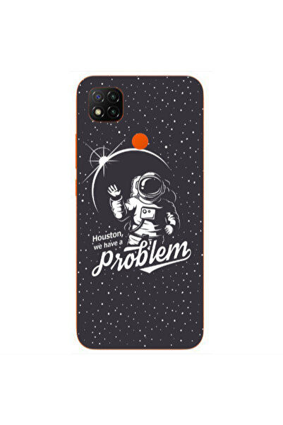 Other Xiaomi Redmi 9c Houston We Have A Problem Transparent Silicone TPU Θήκη