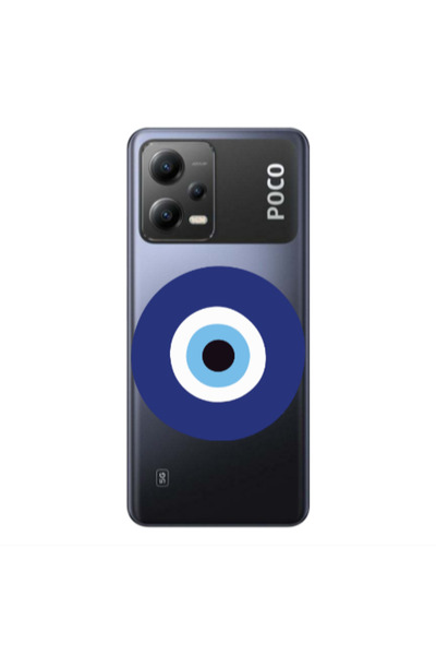 Other Xiaomi Poco X5 Evil eye bead Transparent Silicone TPU Θήκη
