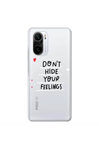 Other Xiaomi Poco F3 Dont Hide Your Feelings Transparent Silicone TPU Θήκη