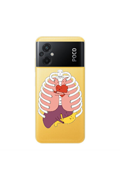 Other Xiaomi Poco M5 Anatomy Transparent Silicone TPU Θήκη