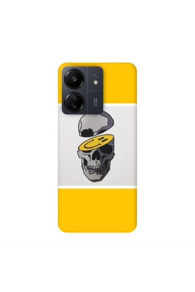 Other Xiaomi Redmi 13C Smiley dry head Transparent Silicone TPU Θήκη