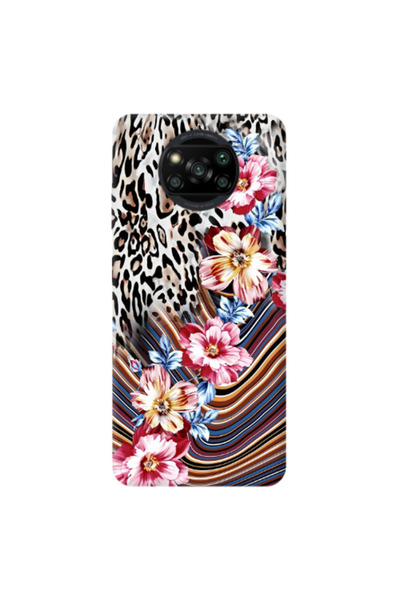 Other Xiaomi Poco X3 Pro Leopar patterned Transparent Silicone TPU Θήκη