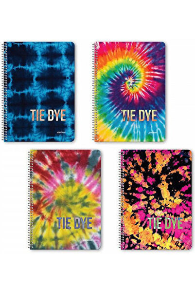 Other Logigraf Tie Dye Wirelock Σπιράλ Τετράδιο με Καλιστήρες B5 90 Φύλλα 3 Θ...